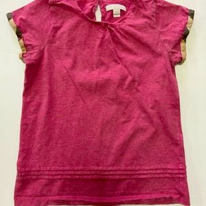 Girls Burberry Shirt